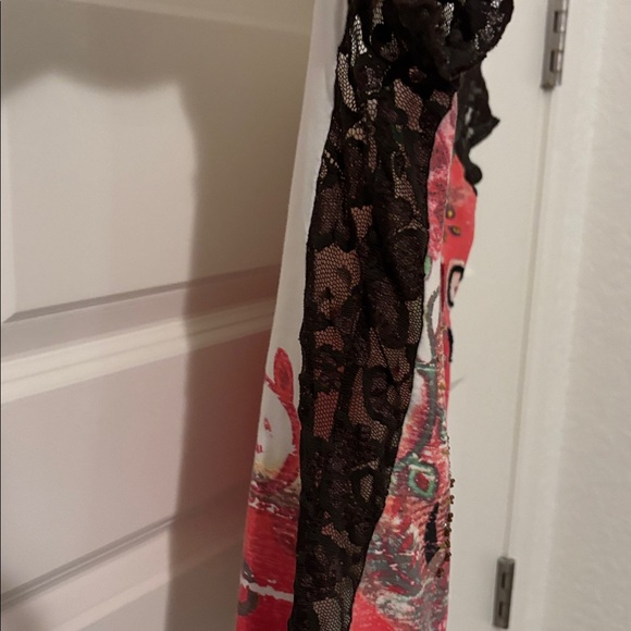 Double D Ranch Mexican Darling Top - Red, Black, and White - Picture 3 of 4